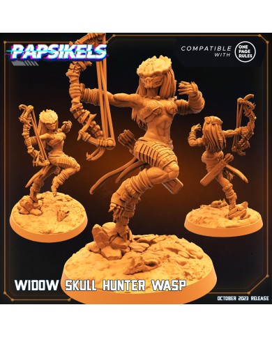 Skull Hunter - Widow - Wasp - 1 Mini
