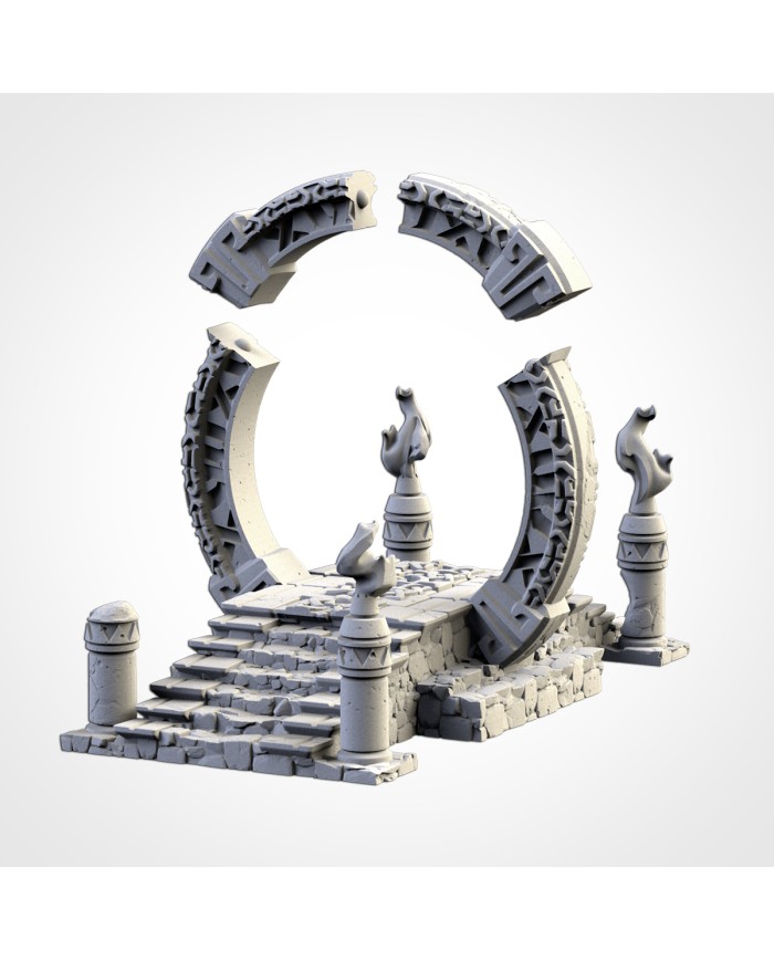 Ancient Civilization Gate | Txarli Factory | Ancient Terrain | Terrainandminis