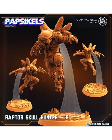 Skull Hunter - Raptor - B - 1 Mini