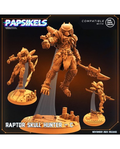 Skull Hunter - Raptor - C - 1 Mini