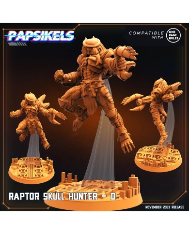 Skull Hunter - Raptor - D - 1 Mini