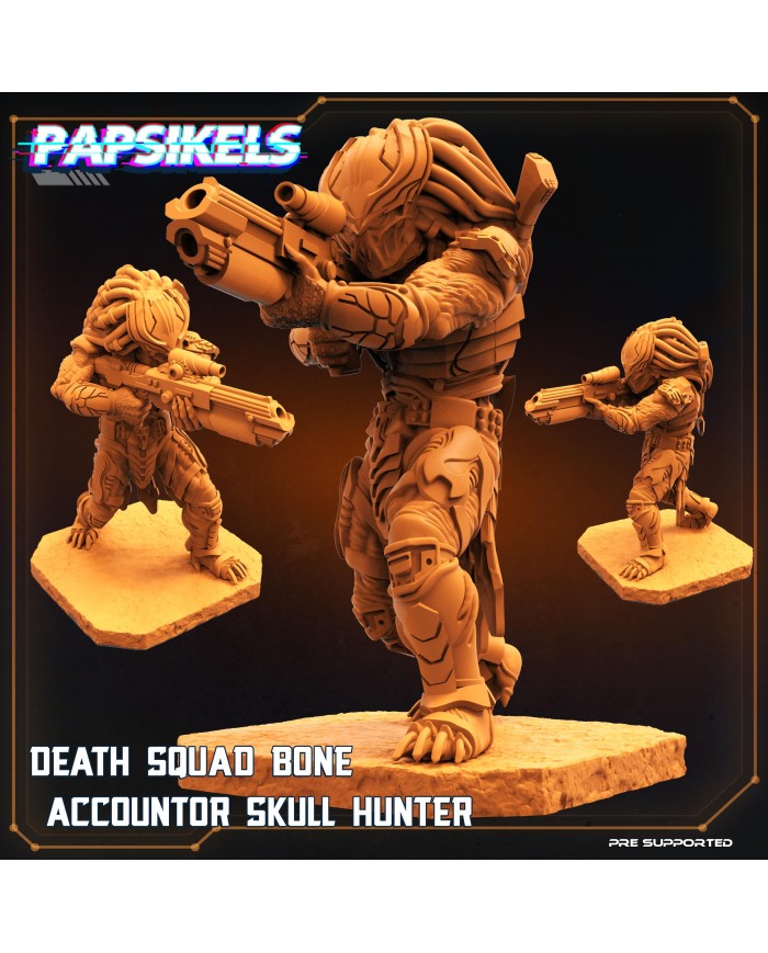 Skull Hunter - Dishonored - Death Squad Bone - A - 1 Mini