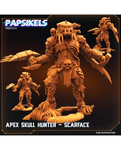 Skull Hunter - Cazador - Caracortada - 1 Mini