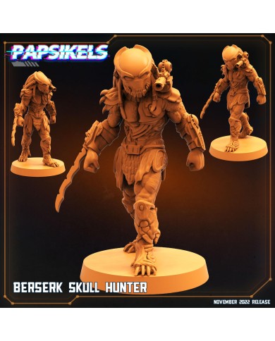 Skull Hunter - Cazador - Berserker Wulfen - 1 Mini