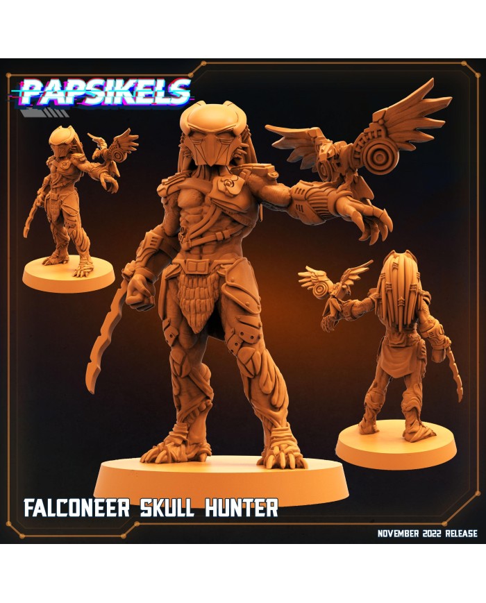 Skull Hunter - Hunter - Falconer Wulfen - 1 Mini