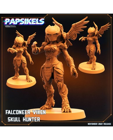 Skull Hunter - Cazador - Halconera Vixen - 1 Mini