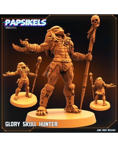 Skull Hunter - Cazador - Glorioso - 1 Mini