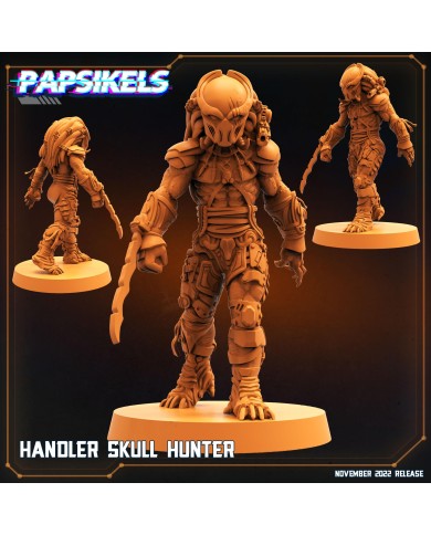Skull Hunter - Hunter - Handler Wulfen - 1 Mini