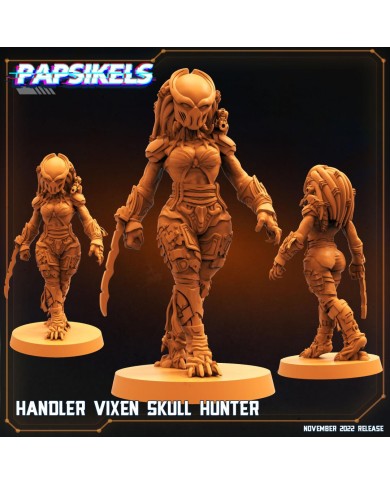 Skull Hunter - Cazador - Manipuladora Vixen - 1 Mini