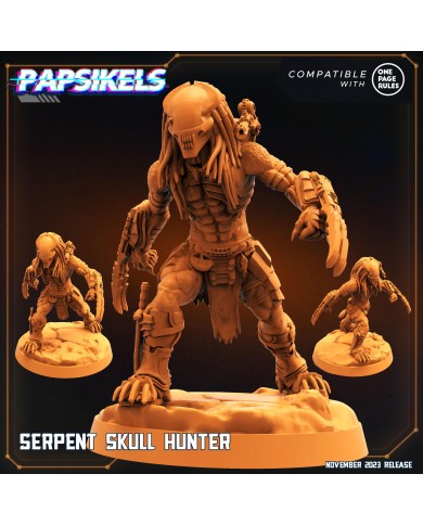 Skull Hunter - Cazador - Serpiente Wulfen - A - 1 Mini