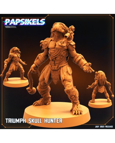 Skull Hunter - Cazador - Berserker Triunfal - 1 Mini