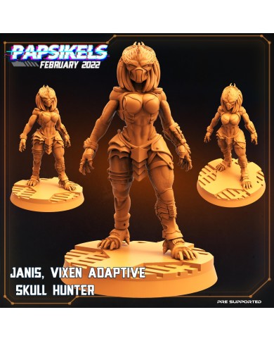Skull Hunter - Cazador - Janis - 1 Mini