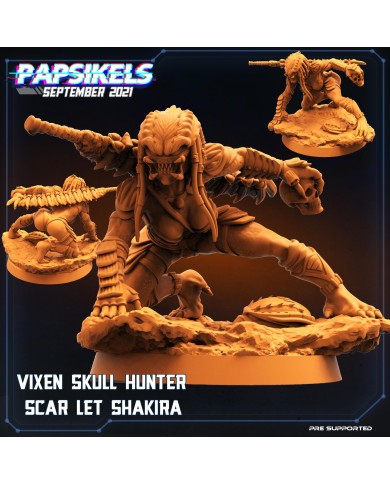 Skull Hunter - Cazador - Scar Let Shakira - A - 1 Mini