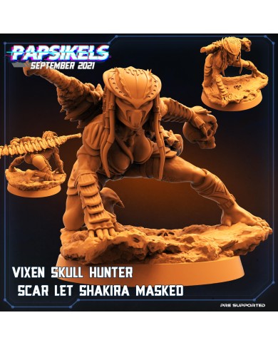 Skull Hunter - Cazador - Scar Let Shakira - B - 1 Mini