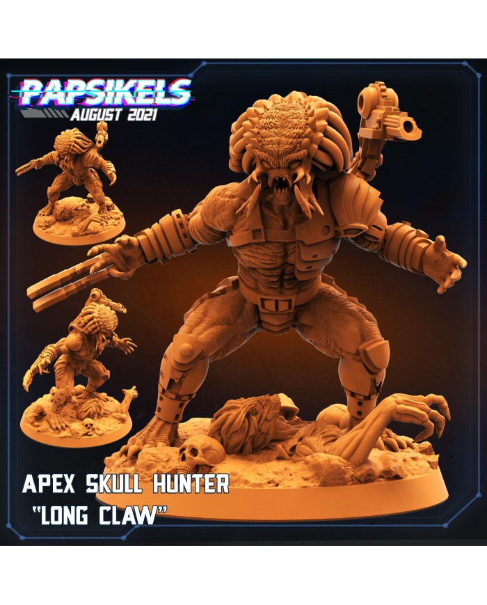 Skull Hunter - Cazador - Garra Larga - 1 Mini