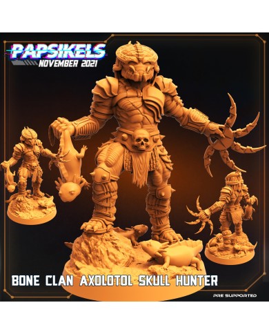 Skull Hunter - Hunter - Bone Clan - Axolotol - 1 Mini