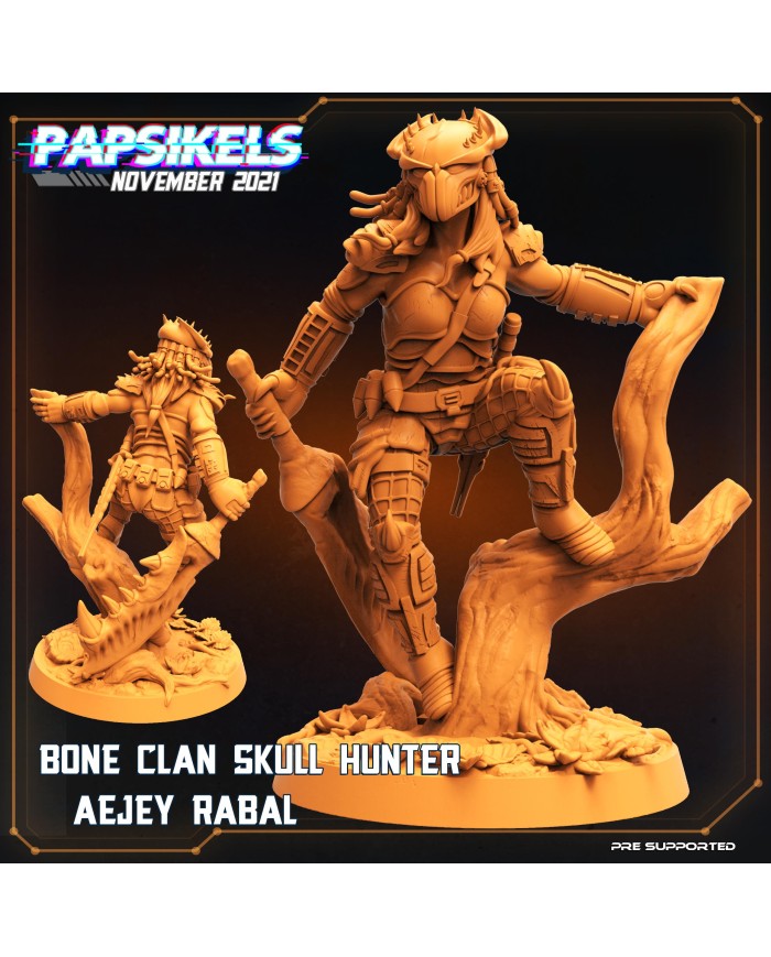 Skull Hunter - Hunter - Bone Clan - Aejey Rabal - 1 Mini