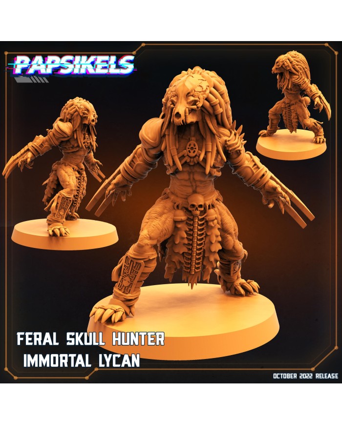 Feral Skull Hunter - Inmortal Lycan - 1 Mini