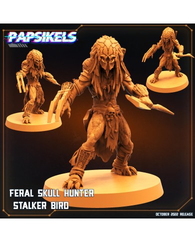 Skull Hunter - Feral Berserker - Stalker Bird - 1 Mini