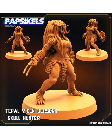 Skull Hunter - Berserker Salvaje - Vixen - A - 1 Mini