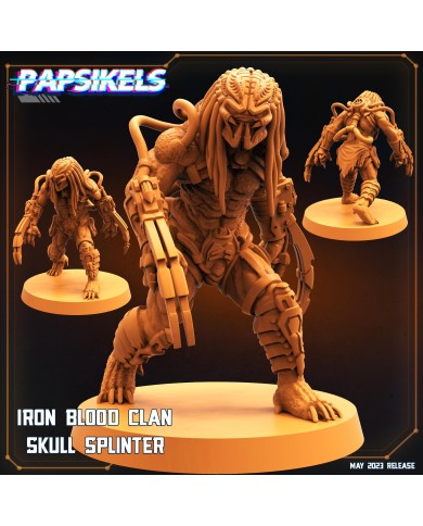 Skull Hunter - Assassyn Hybrid - Iron Blood Clan - D - 1 Mini