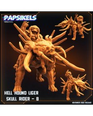 Skull Hunter - Hell Hound Rider - C - 1 Mini