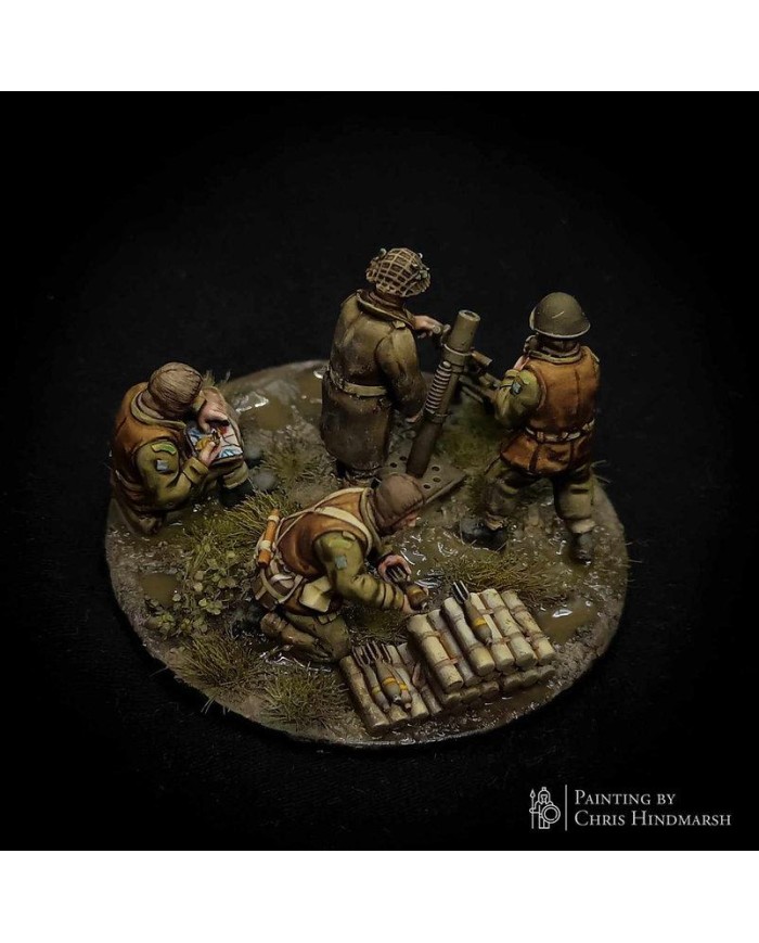 Canadians - 3inch Mortar Team - 4 Minis