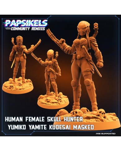 Human - Hunter - Yumiko Yamite Kudesai - A - 1 Mini