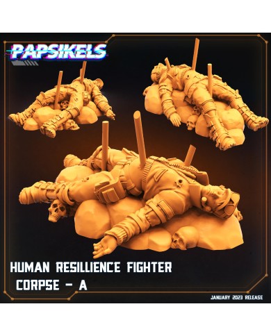 Resistance Fighter Corpse - A - 1 Mini