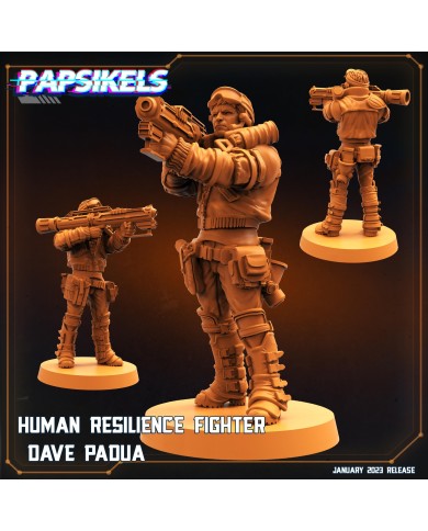 Resistance Fighter - Dave Padua - 1 Mini