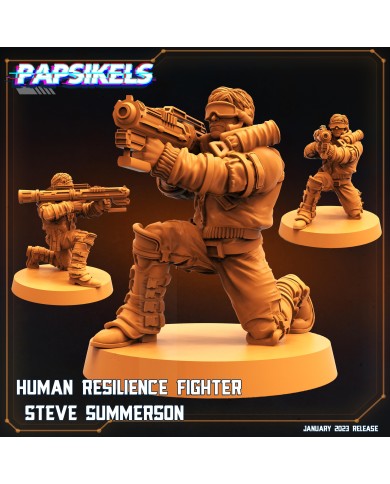 Combatiente de la Resistencia - Steve Summerson - 1 Mini