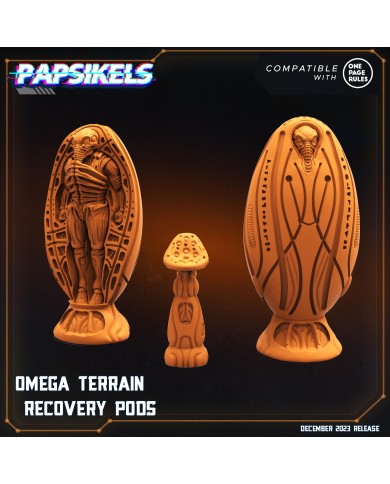 Omega - Recovery Pods - 3 Minis