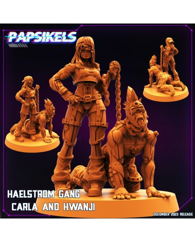 Haelstrom Gang - Carla and Hwanji - 2 Minis