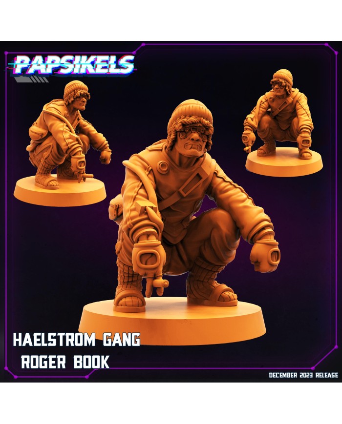 Haelstrom Gang - Roger Book - 1 Mini