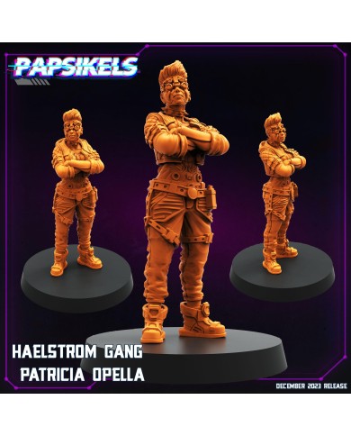 Haelstrom Gang - Patricia Opella - 1 Mini