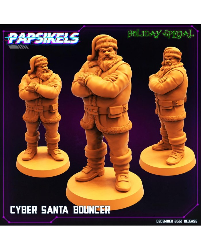 Ciber Santa|Papsikels Miniatures|Navideño