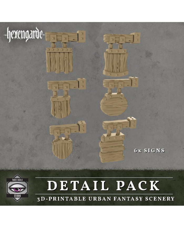 Signs of Hexengarde City