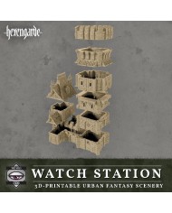 Watch Office Building of Hexengarde City|Tired World Studio|Mordheim Terrain