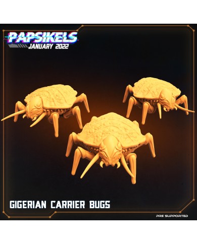 Gigerian Carrier Bugs - 3 Minis