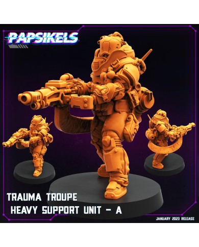 Trauma Troupe - Heavy Support Unit - A - 1 Mini