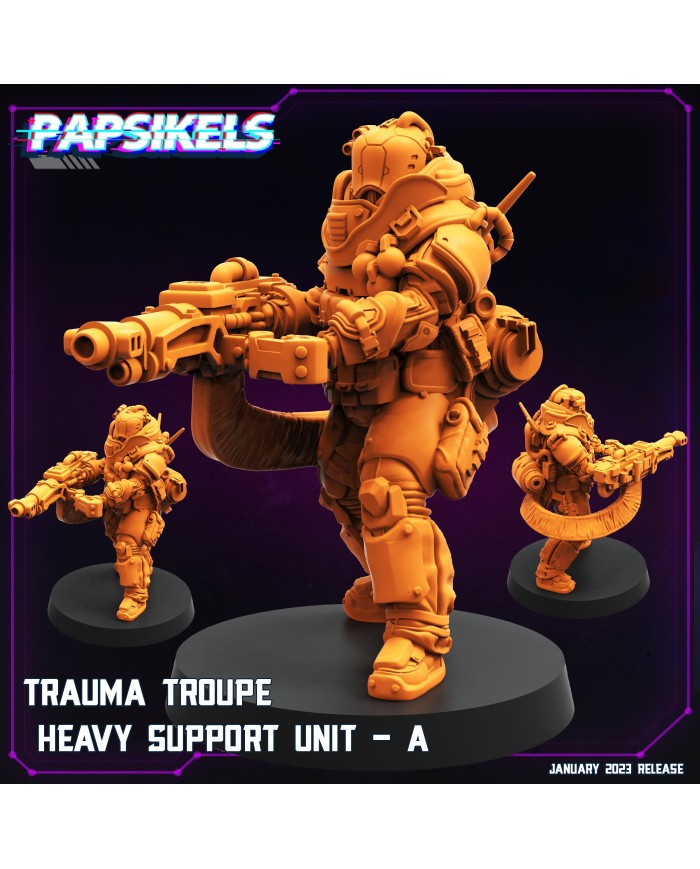 Trauma Troupe - Heavy Support Unit - A - 1 Mini