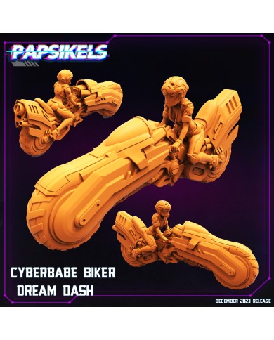 Cyberbabe Biker - Dream Dash - 1 Mini