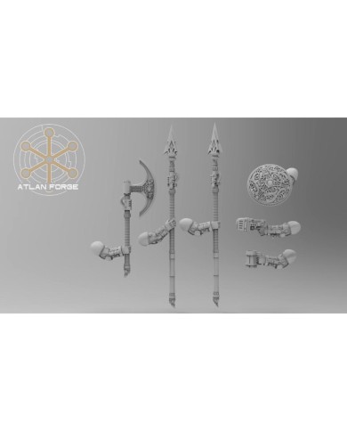 Asgardian Knights - Captain - Weapons Set