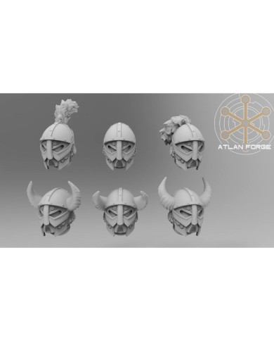 Asgardian Knights - Hunters - 6 Helms