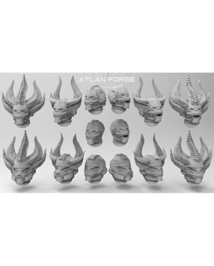 Knights of Hades - Sorcerers - 14 Heads