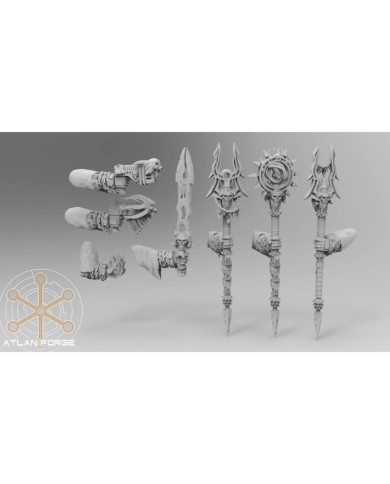 Knights of Hades - Sorcerers - Weapons Set