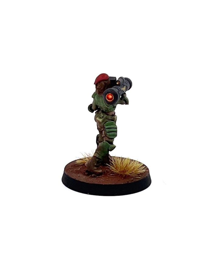 Red Beret with Missile Launcher - 1 Mini