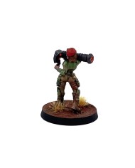 Red Beret with Missile Launcher - 1 Mini