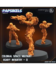 Colonial Space Military - Heavy Infantry - E - 1 Mini