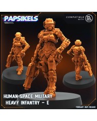 Colonial Space Military - Heavy Infantry - E - 1 Mini